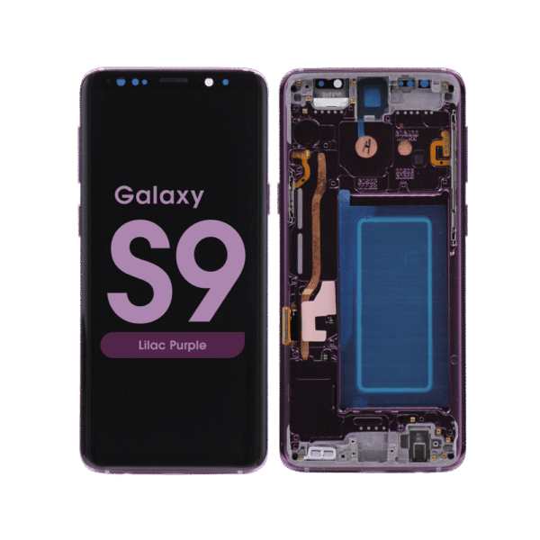 OLED Screen and Digitizer Assembly w/ Frame for Samsung Galaxy S9 (G960) (Lilac Purple)