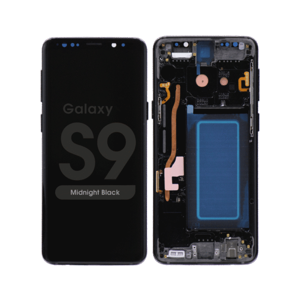 OLED Screen and Digitizer Assembly w/ Frame for Samsung Galaxy S9 (G960) (Midnight Black)