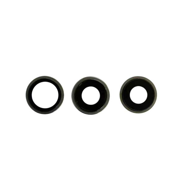 Premium - Rear Camera Lens w/ Rings for iPhone 15 Pro Max (Natural Titanium)