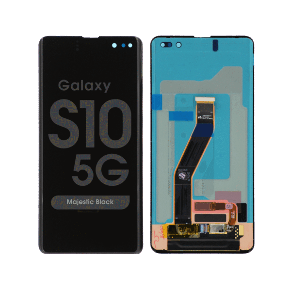 OLED Screen and Digitizer Assembly for Samsung Galaxy S10 5G (G977) (No Frame) (Majestic Black)