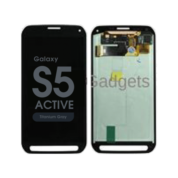 OLED Screen and Digitizer Assembly for Samsung Galaxy S5 Active (G870) (No Frame) (Titanium Gray)
