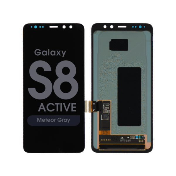 OLED Screen and Digitizer Assembly for Samsung Galaxy S8 Active (G892) (No Frame) (Meteor Gray)