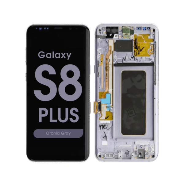 OLED Screen and Digitizer Assembly w/ Frame for Samsung Galaxy S8 Plus (G955) (Orchid Gray)