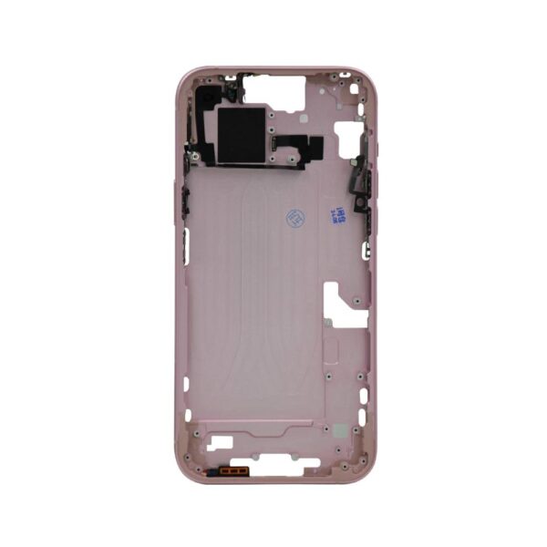 Mid Frame w/ Power flex / volume flex for iPhone 15 Plus (Pink)