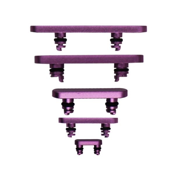 Hard Button Set for iPhone 16 (Sidekey Button / Mute Button / Volume Button) (Pink)