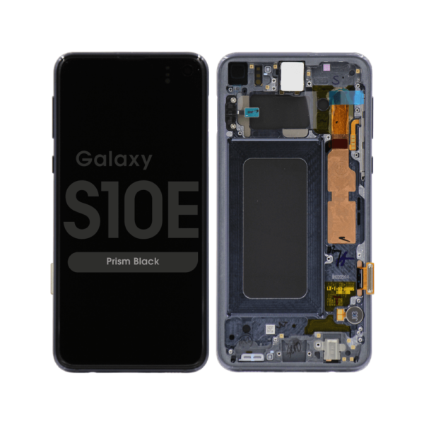 OLED Screen and Digitizer Assembly w/ Frame for Samsung Galaxy S10e (G970) (Prism Black)