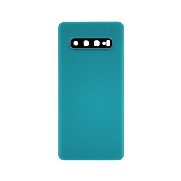 Back Cover w/ Adhesive / Camera Lens for Samsung Galaxy S10 (G973) (No Logo) (Prism Green)