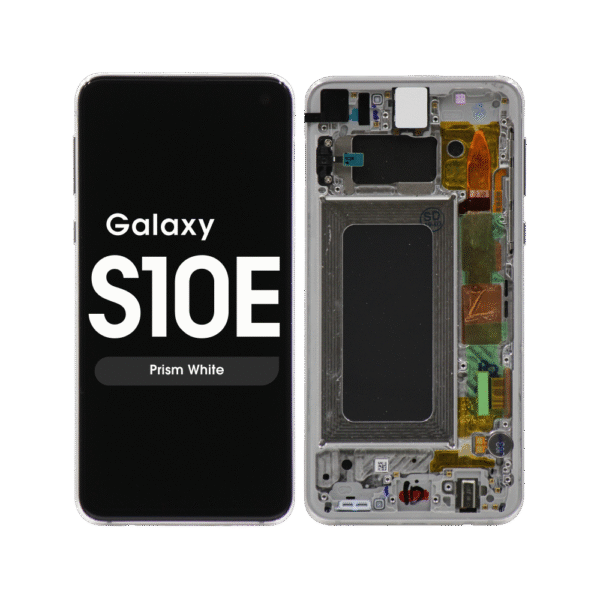 OLED Screen and Digitizer Assembly w/ Frame for Samsung Galaxy S10e (G970) (Prism White)