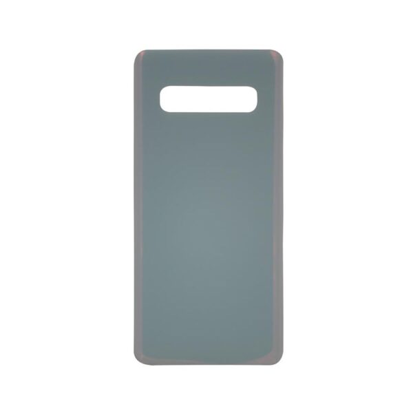 Back Cover w/ Adhesive / Camera Lens for Samsung Galaxy S10 (G973) (No Logo) (Prism White)