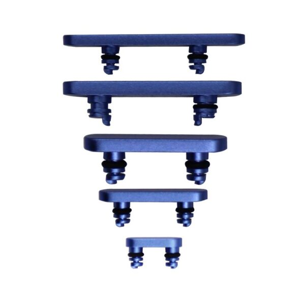 Hard Button Set for iPhone 16 Plus (Sidekey Button / Mute Button / Volume Button) (Ultramarine)