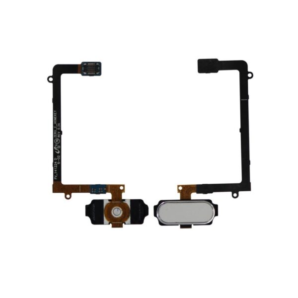 Home Button w/ Flex for Samsung Galaxy S6 Edge (G925) (White Pearl)