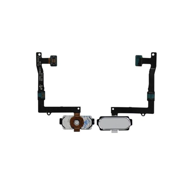 Home Button w/ Flex for Samsung Galaxy S6 Edge Plus (G928) (White Pearl)
