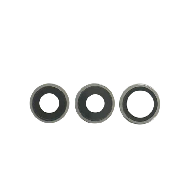 Premium - Rear Camera Lens w/ Rings for iPhone 15 Pro Max (White Titanium)