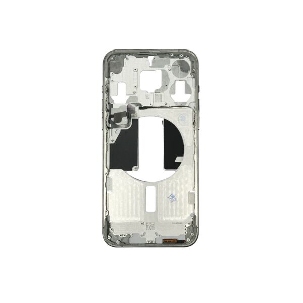 Mid Frame w/ Power Flex / Volume Flex for iPhone 15 Pro Max (US Version) (White Titanium)