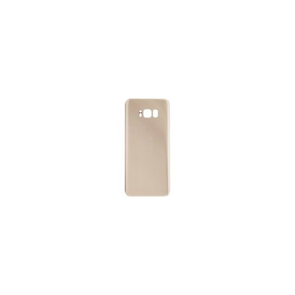 Back Cover w/ Adhesive / Camera Lens for Samsung Galaxy S8 Plus (G955) (No Logo) (Maple Gold)