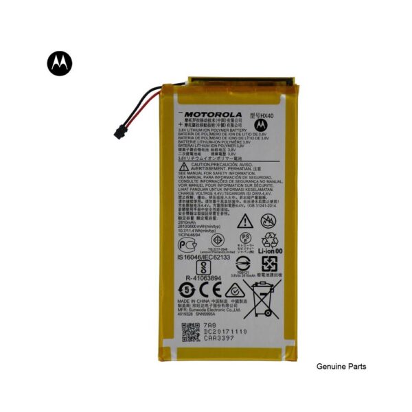 Battery for Motorola Moto X4 (XT1900-01) (Battery Model: HX40)