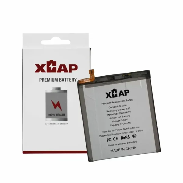 Battery for Samsung Galaxy S22 5G (S901) (EB-BS901ABY) (3700 mAh)