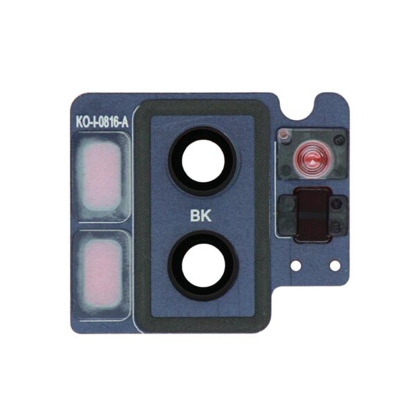 Rear Camera Lens and Cover Bezel Ring for LG G7 ThinQ (Black)