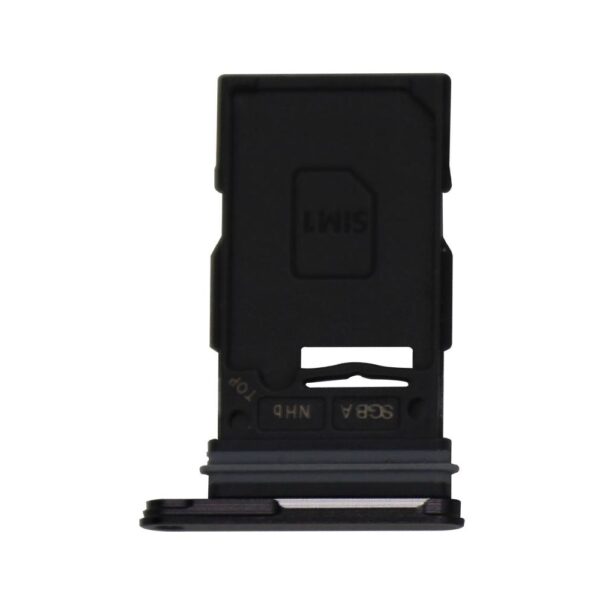Single Sim Card Tray for Samsung Galaxy S24 FE (S721) (Black)