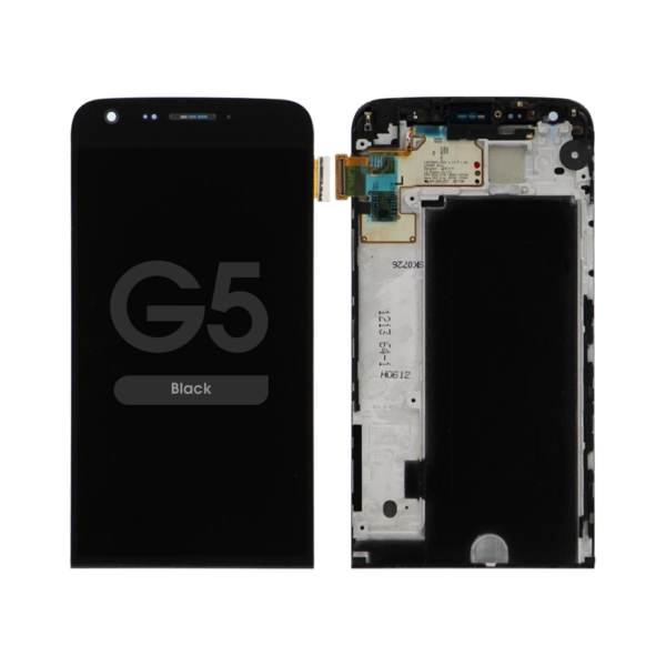 LCD Screen and Digitizer Assembly w/ Frame for LG G5 (Black)