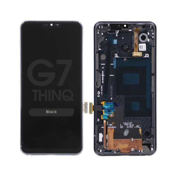 LCD Screen and Digitizer Assembly w/ Frame for LG G7 ThinQ (Black)