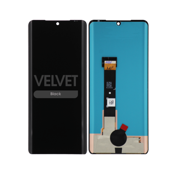 OLED Screen and Digitizer Assembly for LG Velvet (G9) (No Frame) (Black)