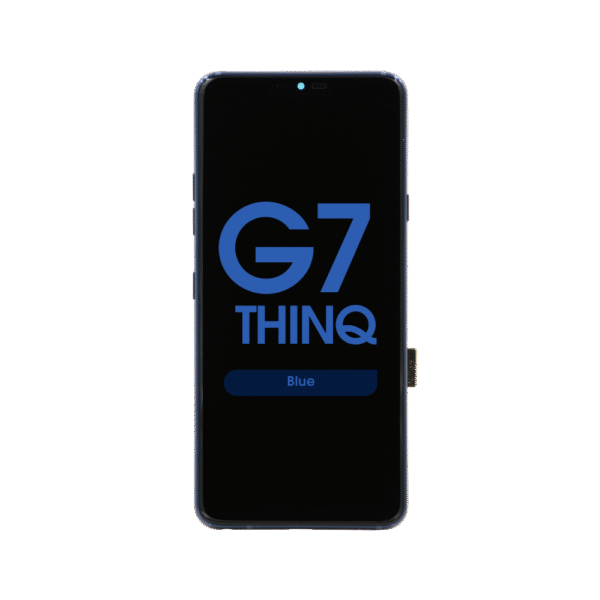 LCD Screen and Digitizer Assembly w/ Frame for LG G7 ThinQ (Blue)