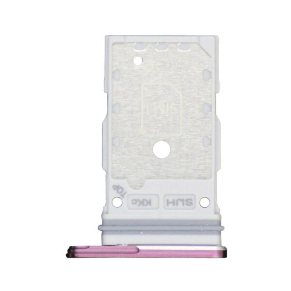 Dual Sim Card Tray for Samsung Galaxy S22 Ultra 5G (S908) (Burgundy)