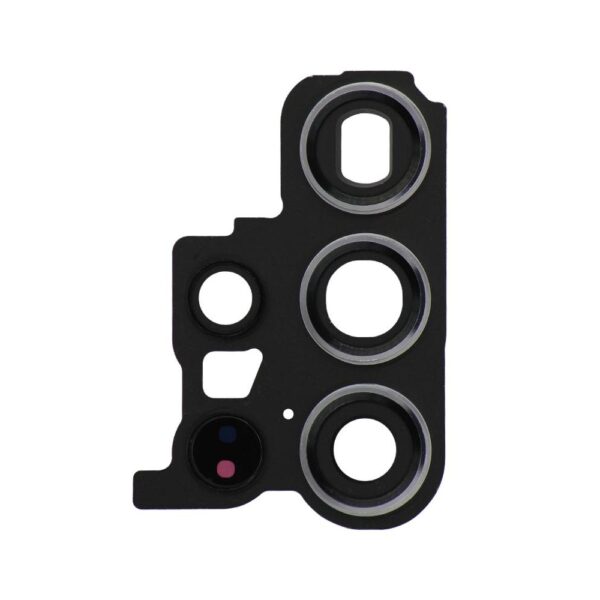 Rear Camera Lens Cover w/ Bezel Ring for Samsung Galaxy S23 Ultra 5G (S918) (Cream)