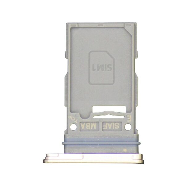 Single Sim Card Tray for Samsung Galaxy S23 Plus 5G (S916) (Cream)