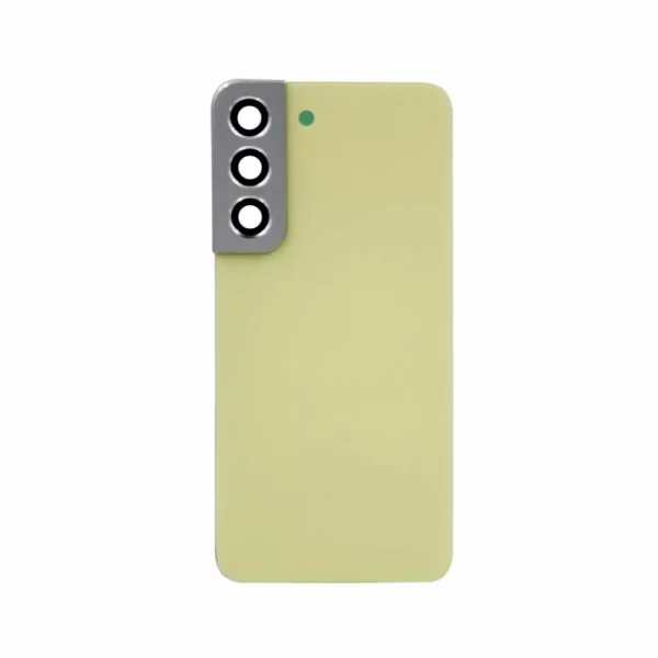 Back Cover w/ Adhesive / Camera Lens for Samsung Galaxy S22 5G (S901) (No Logo) (Cream)