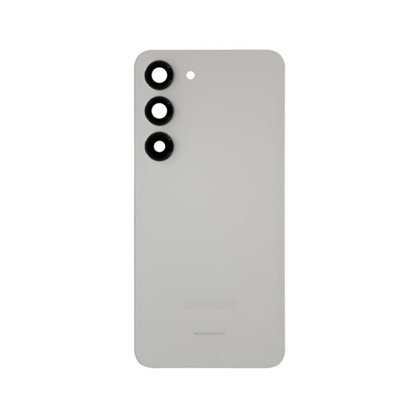 Back Cover w/ Camera Lens for Samsung Galaxy S22 Plus 5G (S906) (Cream)