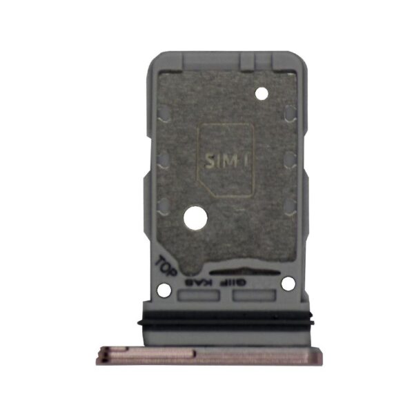 Dual Sim Card Tray for Samsung Galaxy S21 (G991) (Gold)