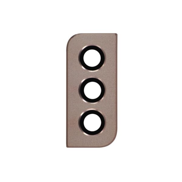 Rear Camera Lens Cover w/ Bezel Ring for Samsung Galaxy S21 Plus 5G (G996) (Phantom Gold)