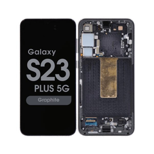 OLED Screen and Digitizer Assembly w/ Frame for Samsung Galaxy S23 Plus 5G (S916) (US / International Version) (Graphite)