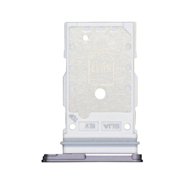 Dual Sim Card Tray for Samsung Galaxy S22 5G (S901) (Graphite)