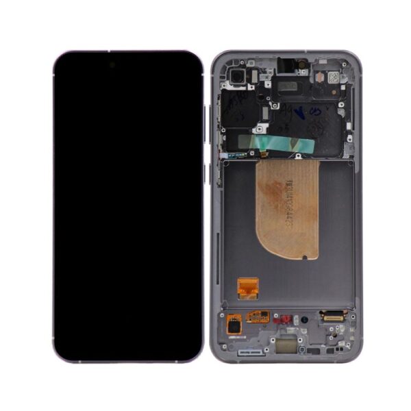 OLED Screen and Digitizer Assembly w/ Frame for Samsung Galaxy S23 FE 5G (S711) (Graphite)