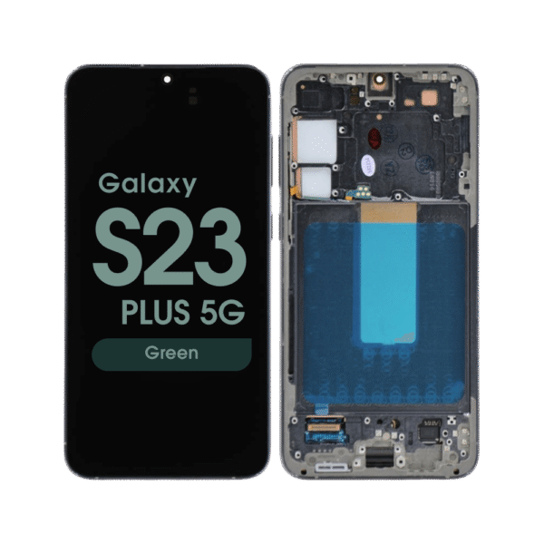 OLED Screen and Digitizer Assembly w/ Frame for Samsung Galaxy S23 Plus 5G (S916) (US / International Version) (Green)