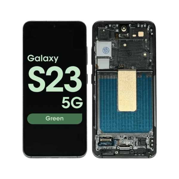 OLED Screen and Digitizer Assembly w/ Frame for Samsung Galaxy S23 5G (S911) (US / International Version) (Green)