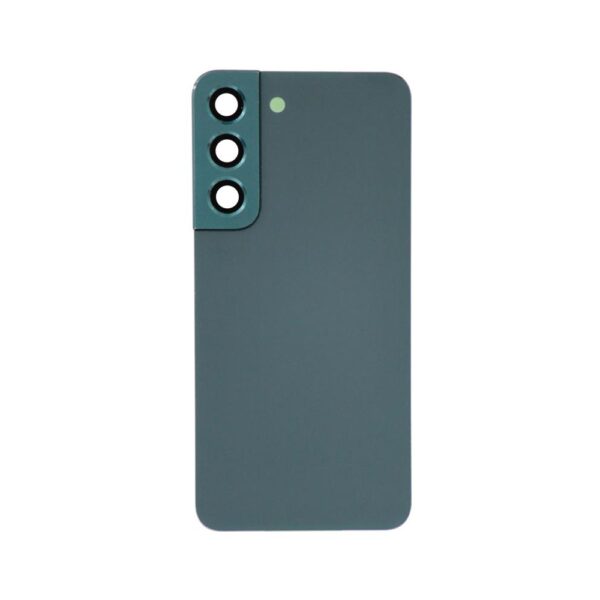Back Cover w/ Adhesive / Camera Lens for Samsung Galaxy S22 5G (S901) (No Logo) (Green)