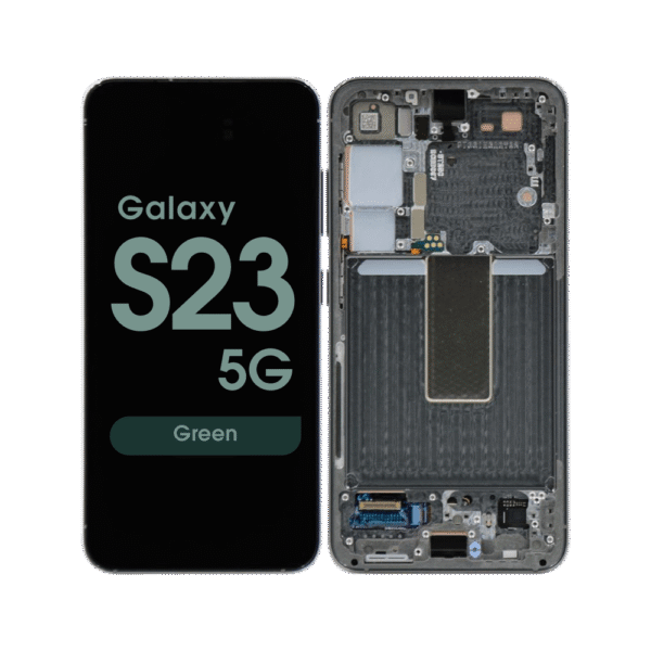 OLED Screen and Digitizer Assembly w/ Frame for Samsung Galaxy S23 5G (S911) (US / International Version) (Green)