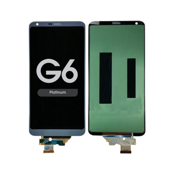 LCD Screen and Digitizer Assembly for LG G6 (No Frame) (Platinum)