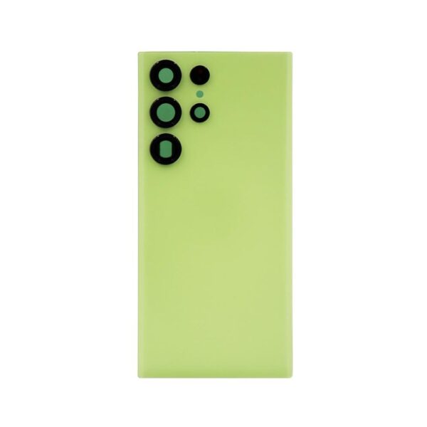 Back Cover w/ Adhesive / Camera Lens for Samsung Galaxy S23 Ultra 5G (S918) (No Logo) (Lime)