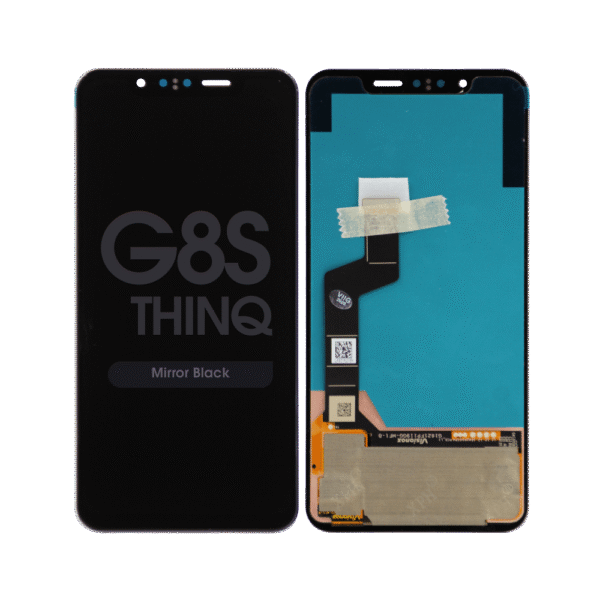 OLED Screen and Digitizer Assembly for LG G8S ThinQ (No Frame) (Mirror Black)