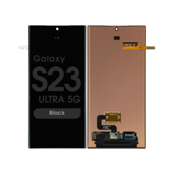 OLED Screen and Digitizer Assembly for Samsung Galaxy S23 Ultra 5G (S918) (No Frame) (Black)