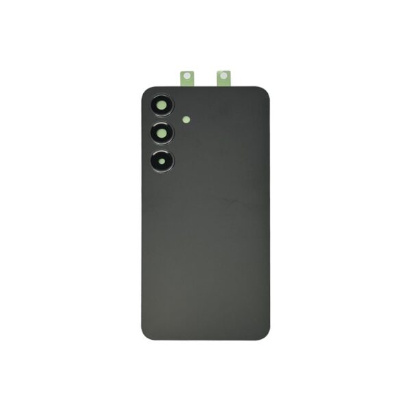 Back Cover w/ Adhesive / Camera Lens for Samsung Galaxy S24 Plus 5G (S926) (No Logo) (Onyx Black)