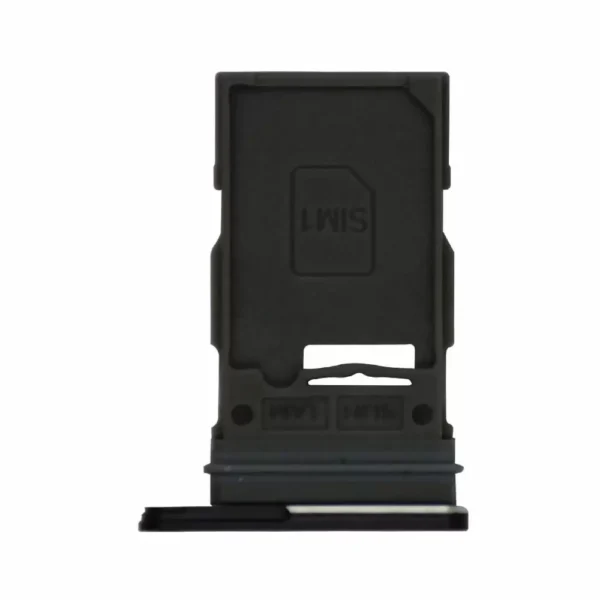 Single Sim Card Tray for Samsung Galaxy S22 Ultra 5G (S908) (Phantom Black)