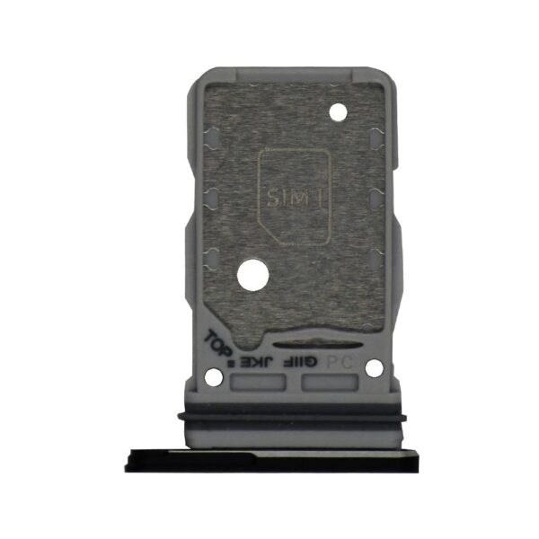 Dual Sim Card Tray for Samsung Galaxy S21 Ultra 5G (G998) (Phantom Black)