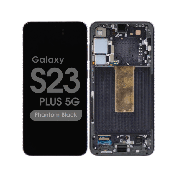 OLED Screen and Digitizer Assembly w/ Frame for Samsung Galaxy S23 Plus 5G (S916) (US / International Version) (Phantom Black)