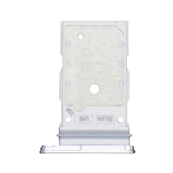 Dual Sim Card Tray for Samsung Galaxy S22 5G (S901) (Phantom White)